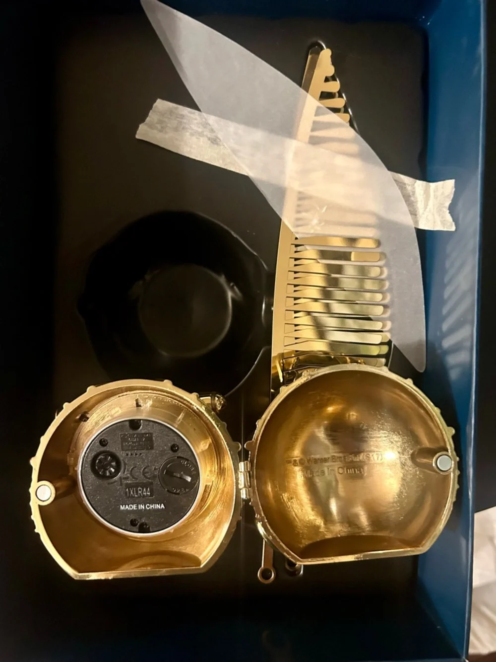 Harry Potter Golden Snitch Clock • PBteen • Discontinued • With Original Box